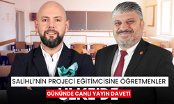 Salihli’nin projeci eğitimcisine Öğretmenler Gününde canlı yayın daveti