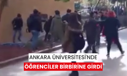 Ankara Üniversitesi'nde öğrenciler birbirine girdi