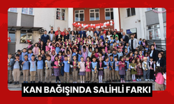 Kan bağışında Salihli farkı… 1 günde 543 ünite kan bağışı yapıldı