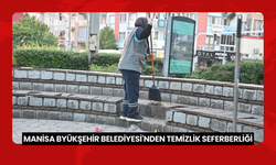 Manisa Büyükşehir Belediyesi'nden temizlik seferberliği: Akşam temizleniyor sabah yine aynı manzara