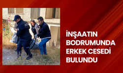 İnşaatın bodrumunda erkek cesedi bulundu