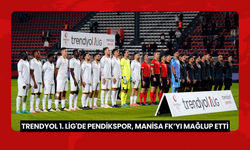 Trendyol 1. Lig'de Pendikspor, Manisa FK’yı mağlup etti