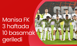 Manisa FK 3 haftada 10 basamak geriledi