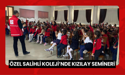 Özel Salihli Koleji’nde Kızılay semineri