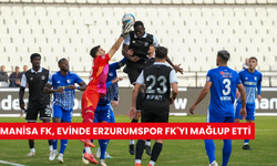 Manisa FK, evinde Erzurumspor FK'yı mağlup etti