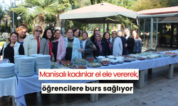 Manisalı kadınlar, ürettikleri el emeği ürünlerle gençlerin geleceğine ışık tutuyor