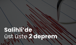 Merkez üssü Salihli… Sabaha karşı üst üste 2 deprem