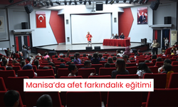 Manisa’da afet farkındalık eğitimi