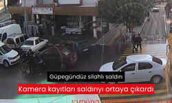 Güpegündüz silahlı saldırı: Kamera kayıtları saldırıyı ortaya çıkardı