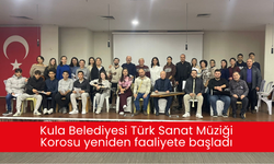 Kula Belediyesi Türk Sanat Müziği Korosu yeniden faaliyete başladı