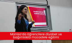 Manisa’da öğrencilere diyabet ve bağımlılıkla mücadele eğitimi