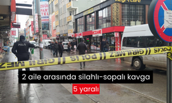 2 aile arasında silahlı-sopalı kavga: 5 yaralı