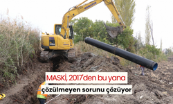 MASKİ, 2017'den bu yana çözülmeyen sorunu çözüyor