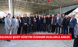 Salihlili şehit Hüseyin Özdemir dualarla anıldı