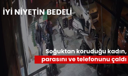 ‘Dışarısı çok soğuk, içeri geçebilir miyim’ diyen kadın, esnafın 10 bin lirasını ve cep telefonunu çaldı