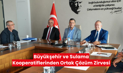 Büyükşehir ve sulama kooperatiflerinden ortak çözüm zirvesi