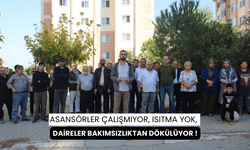 TOKİ sakinlerini isyanda… Asansörler çalışmıyor, ısıtma yok, daireler bakımsızlıktan dökülüyor !