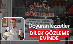 Doyuran lezzetler Dilek Gözleme Evinde