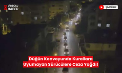 Düğün konvoyuna polis baskını; Cezalar ardı ardına kesildi!