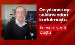 On yıl önce ayı saldırısından kurtulmuştu, kansere yenik düştü