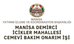 MANİSA DEMİRCİ İCİKLER MAHALLESİ CEMEVİ BAKIM ONARIM İŞİ