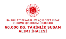 60.000 KG. TAHİNLİK SUSAM İHALESİ