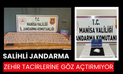 Salihli Jandarma, uyuşturucu ile mücadelede 1 ayda 13 şüpheliyi yakaladı