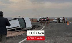 Trafik kazası: 1 ölü, 3 yaralı