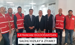 Kaymakam Güldoğan’dan Salihli Kızılay’a ziyaret