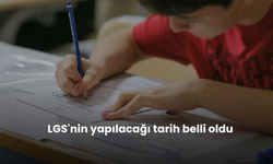 Ortaöğretim kurumlarına ilişkin merkezi sınav tarihi belli oldu. İşte LGS'nin yapılacağı tarih...