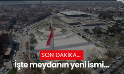 Salihli Devlet Bahçeli Kent Meydanı'nın ismi değişti