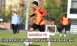 Manisa FK, lider Erzurumspor FK'yı ağırlayacak