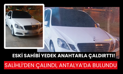 Salihli’de akıllara durgunluk veren hırsızlık: Sattığı milyonluk otomobili yedek anahtarıyla çaldırttı