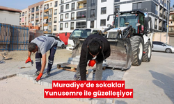 Muradiye’de sokaklar Yunusemre ile güzelleşiyor