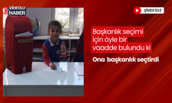 Başkanlık seçimi için öyle bir vaadde bulundu ki, Ona başkanlık seçtirdi