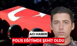 Eğitim alanındaki kazada polis memuru şehit oldu