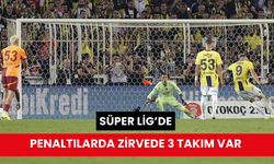 Süper Lig’de penaltılarda zirvede 3 takım var