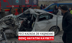 Feci kazada 28 yaşındaki genç hayatını kaybetti