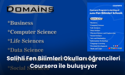 Salihli Fen Bilimleri Okulları  öğrencileri Coursera ile buluşuyor