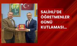 Salihli’de Öğretmenler Günü kutlaması…