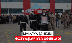 Malatya şehidini gözyaşlarıyla uğurladı