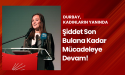 Kadına şiddetle mücadelede Başkan Durbay'dan sert mesaj; "Kadınların Yanındayım!"