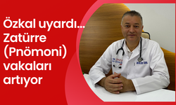 Özkal uyardı… Zatürre (Pnömoni) vakaları artıyor