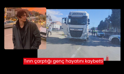 Tırın çarptığı genç hayatını kaybetti