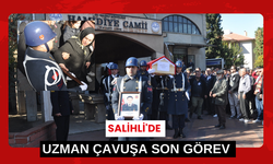 Salihli’de uzman çavuşa yürek yakan veda