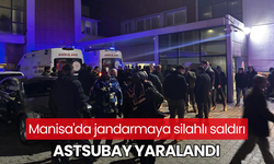 Manisa'da jandarmaya silahlı saldırı: 1 yaralı