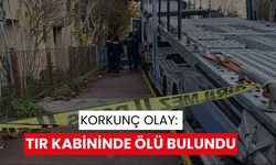 Korkunç olay: Tır kabininde ölü bulundu