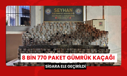 8 bin 770 paket gümrük kaçağı sigara ele geçirildi