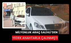 Aracını teslim aldı: Salihli ve Antalya polisine teşekkür etti