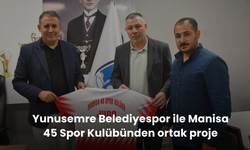 Yunusemre Belediyespor ile Manisa 45 Spor Kulübünden ortak proje